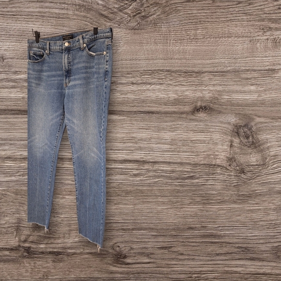 Banana Republic Blue Straight Jeans Classic Denim Size 31 - Picture 3 of 9